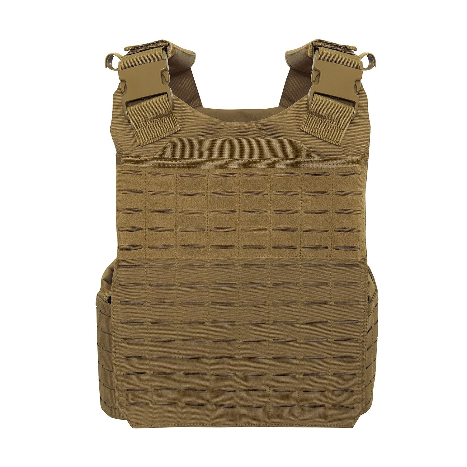 Chaleco porta placas Laser Cut MOLLE verde (imagen del producto)