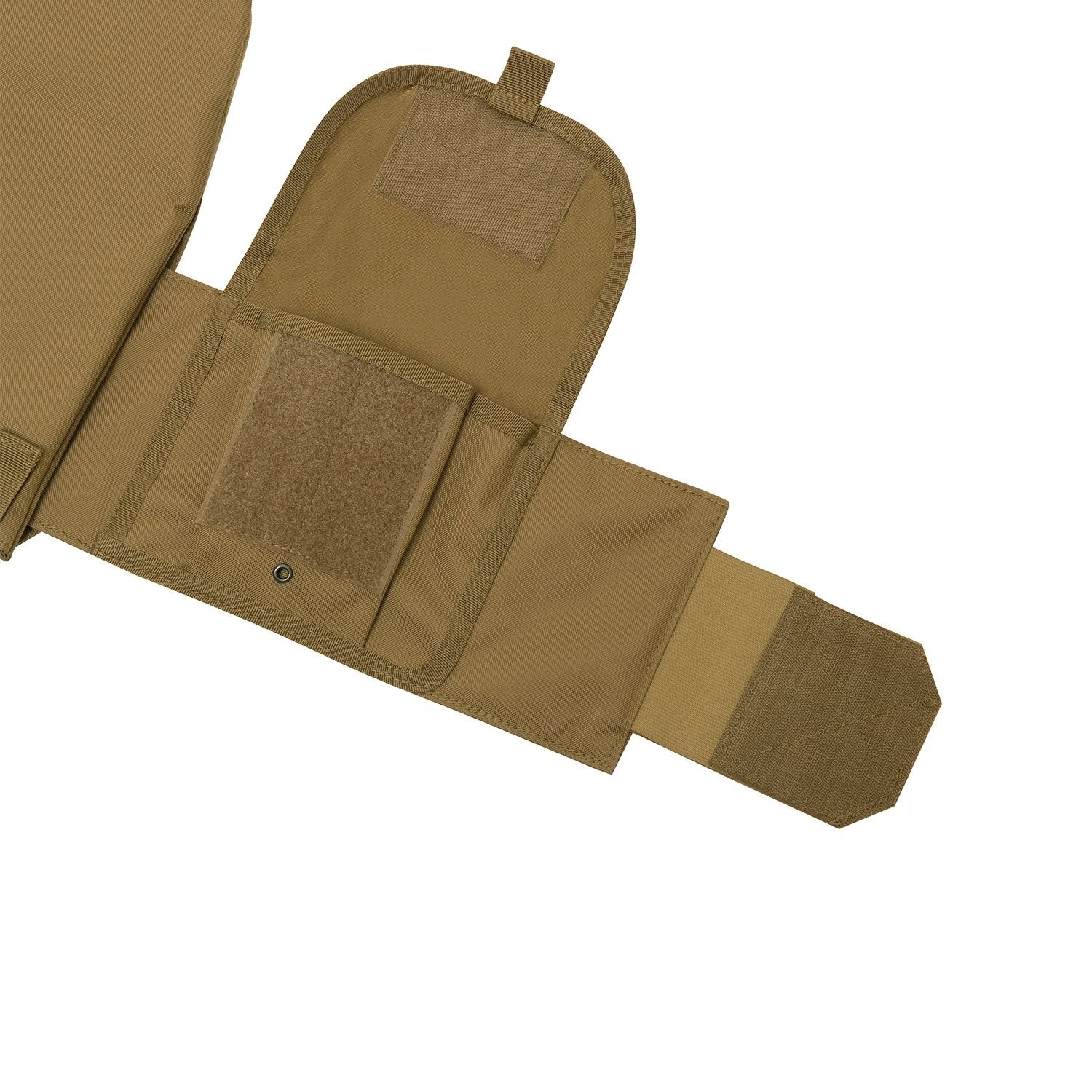 Chaleco porta placas Laser Cut MOLLE verde (imagen del producto)