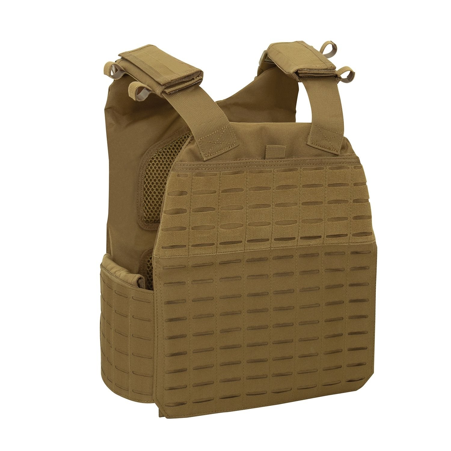 Chaleco LASER CUT MOLLE portaplacas verde talla extragrande