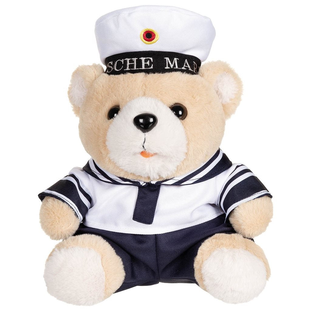 Oso de peluche 28 cm con ropa de marinero MARINE
