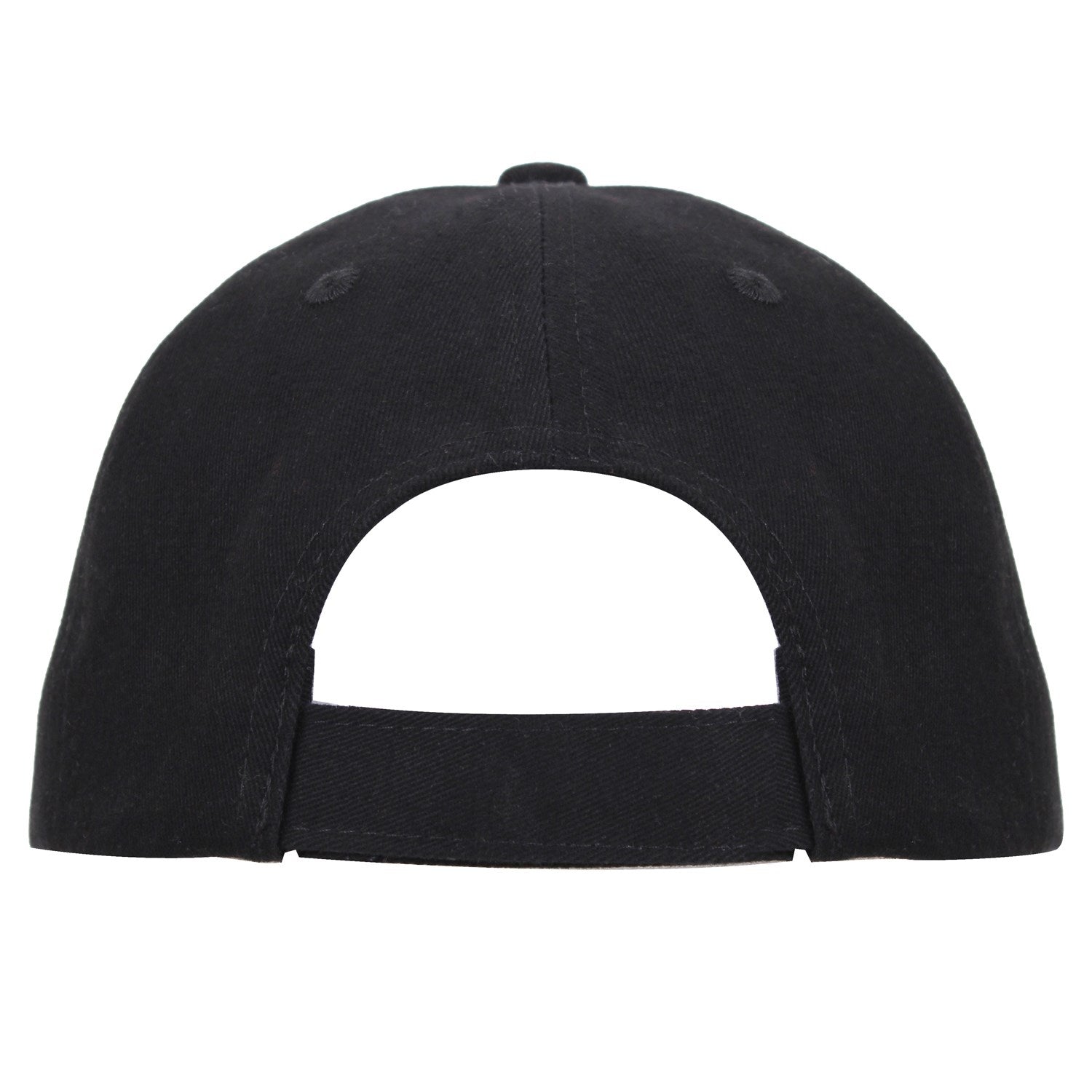 Gorra baseball negra con emblema bordado de la NASA