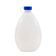 Botella de plástico PE con tapón azul - 380-029