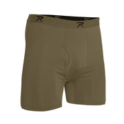 Boxer PERFORMANCE antimicrobiano COYOTE para hombre, 90% poliester 10% spandex, secado rapido