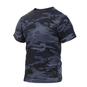 Camiseta camuflaje Midnight BLUE CAMO Rothco 60% algodón 40% poliéster