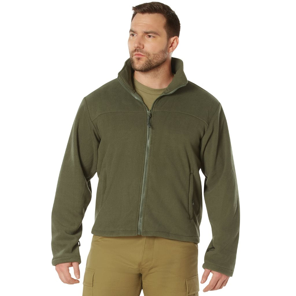 Chaqueta 3 en 1 SPEC OPS softshell verde con forro polar interior