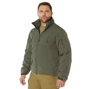 Chaqueta 3 en 1 SPEC OPS softshell verde con forro polar interior