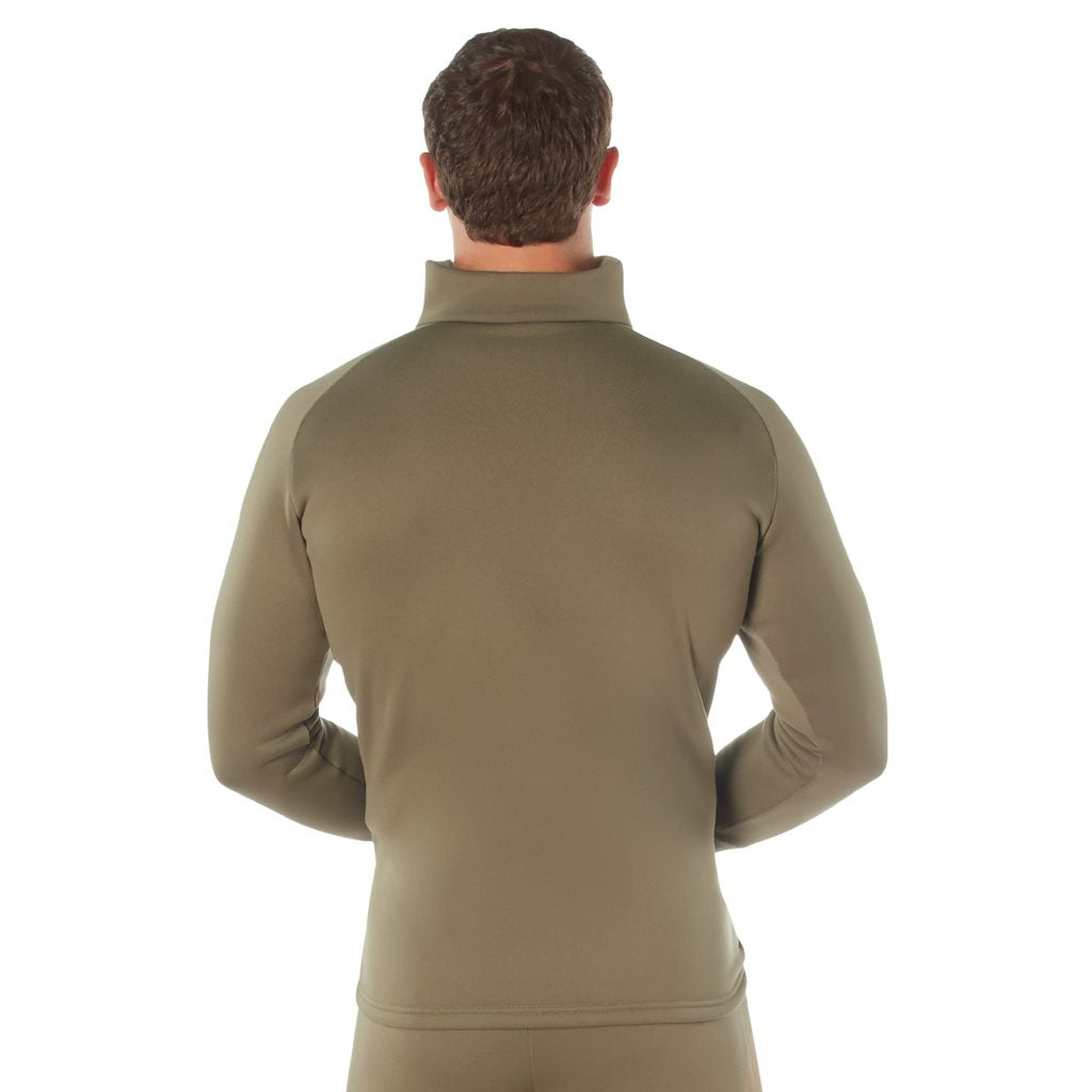 Camiseta funcional Rothco US ECWCS con cremallera AR 670-1