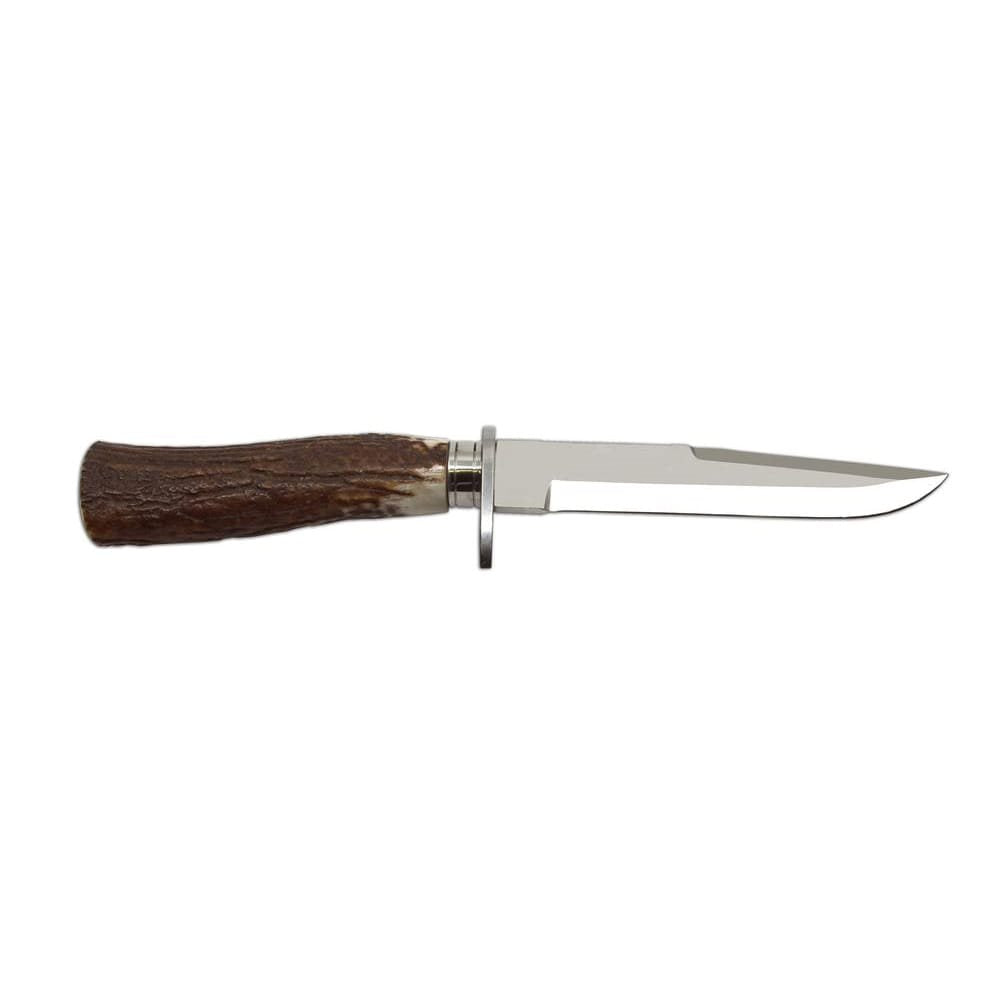 Cuchillo de caza con hoja fija de acero inoxidable 420 y empuñadura de paroh