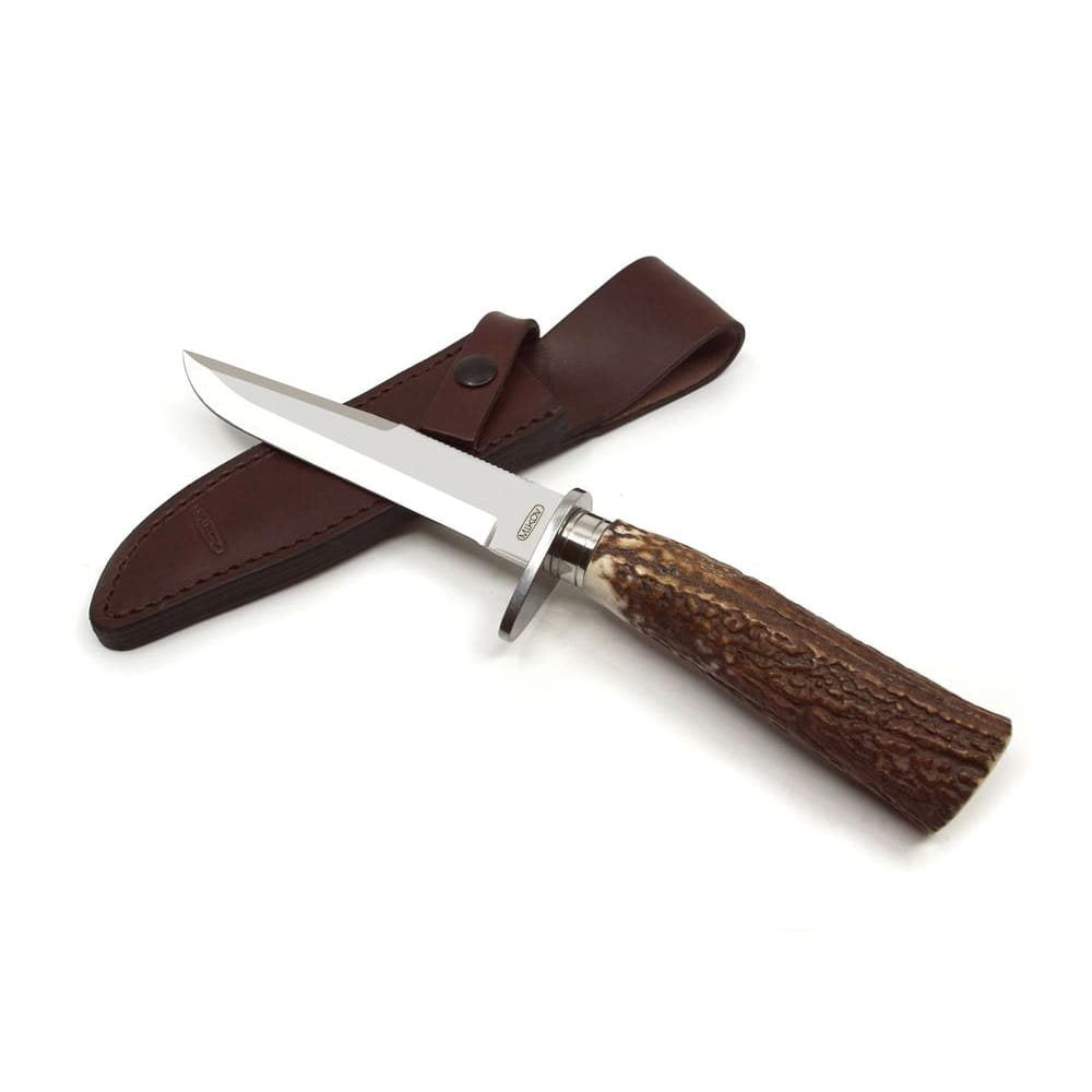 Cuchillo de caza con hoja fija de acero inoxidable 420 y empuñadura de paroh