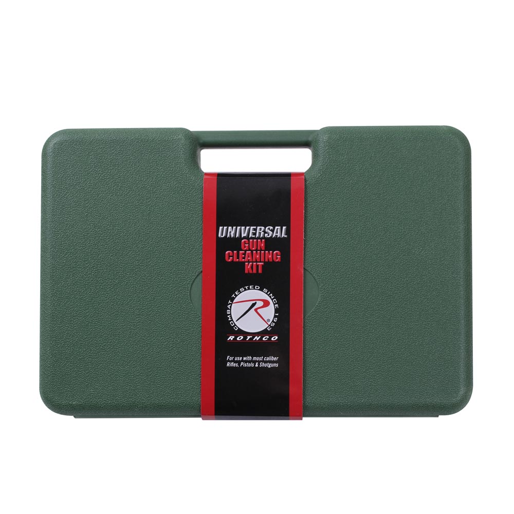 Kit de limpieza universal para armas DELUXE en maletín de plástico
