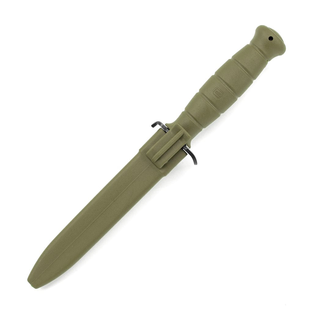 Cuchillo Glock Survival FM81 Dark Earth con vaina de plástico