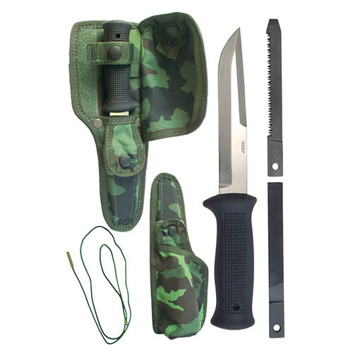 Cuchillo UTON vz.75/MNS-K con funda completa vz.95, hoja 140 mm, ancho 24 mm