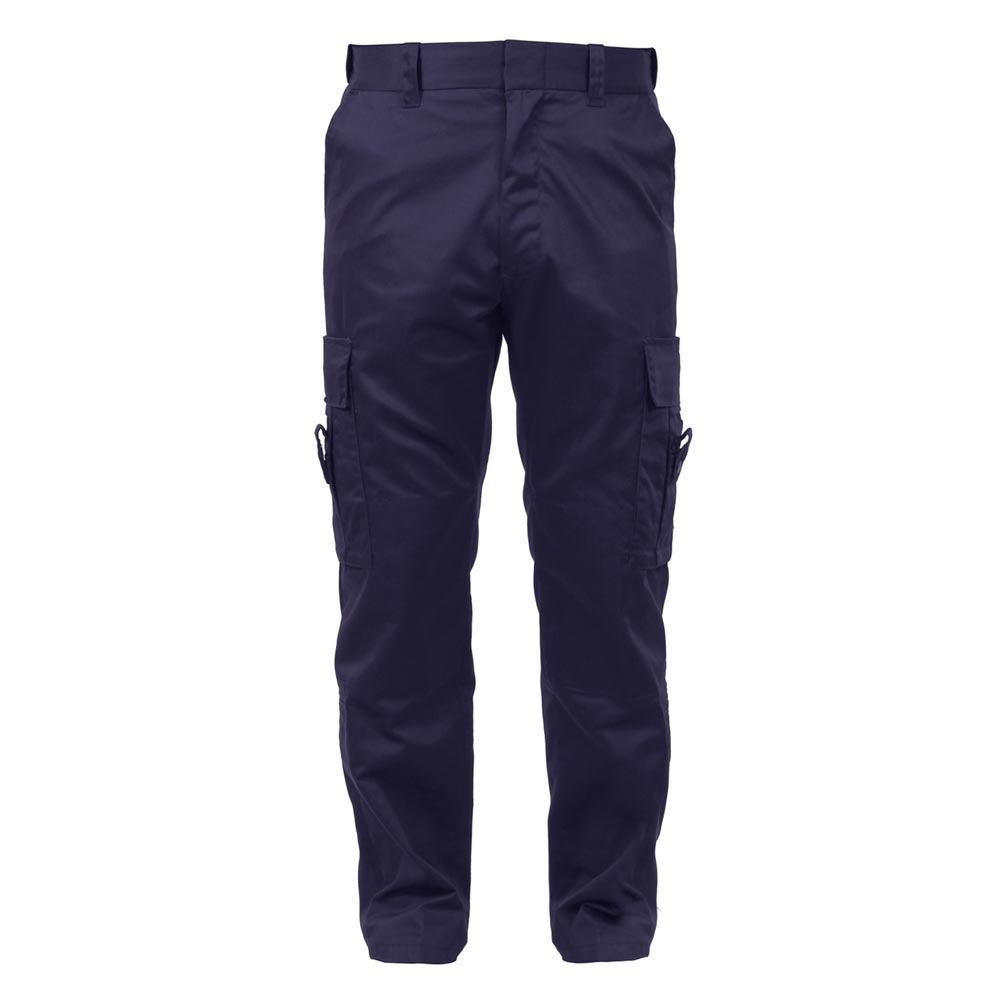 Pantalones EMT DELUXE azules con 9 bolsillos y bolsillo para tijeras