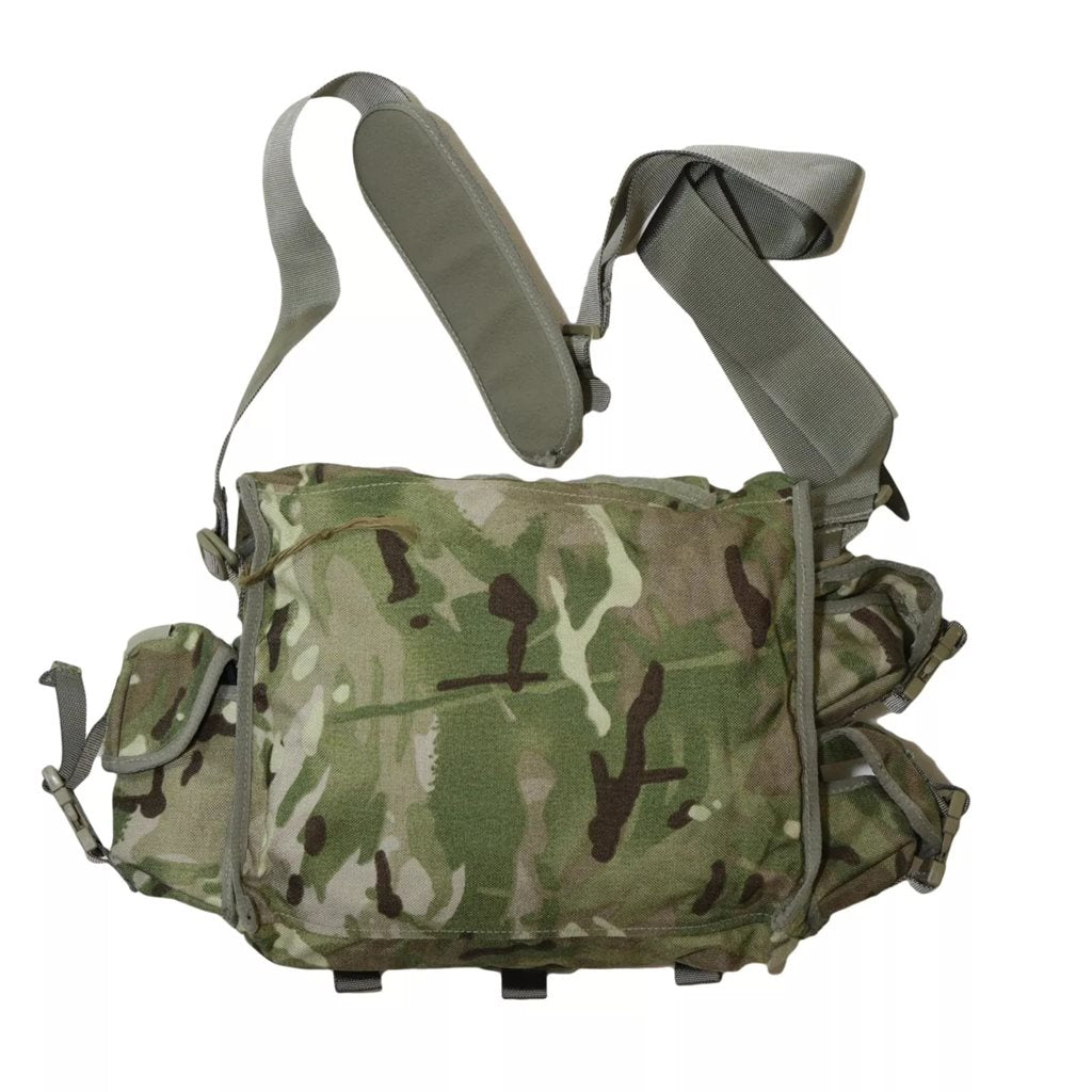 Bolsa cruzada GRAB BAG para munición, capacidad 9 cargadores, bolsillos laterales, bolsillo principal 30 x 8,5 x 25 cm