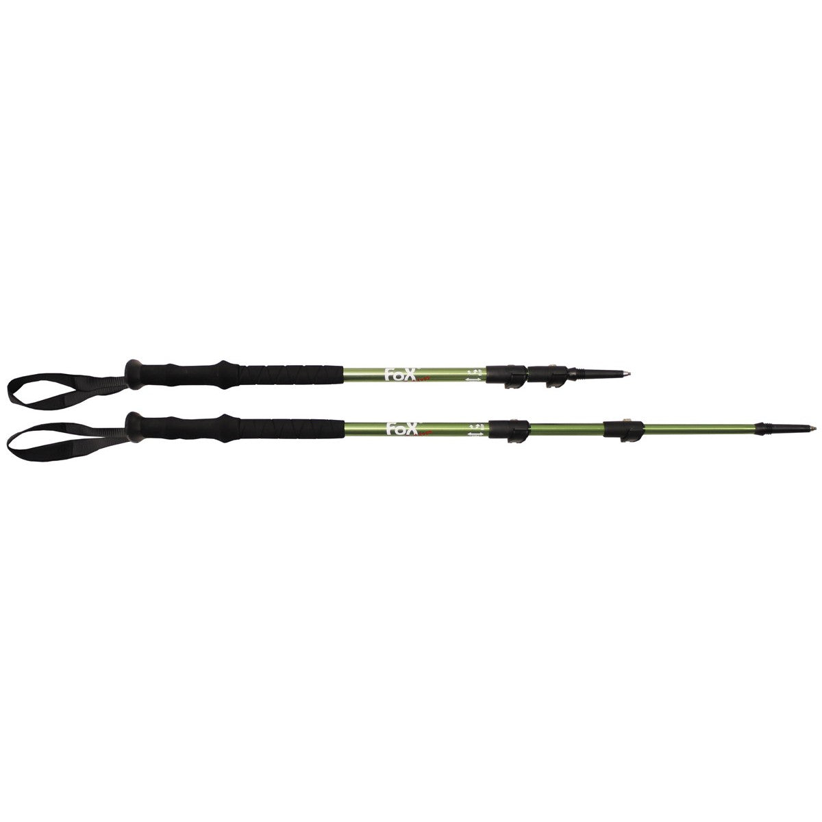 Bastones de trekking LUSEN telescópicos de aluminio con funda (63-135 cm)