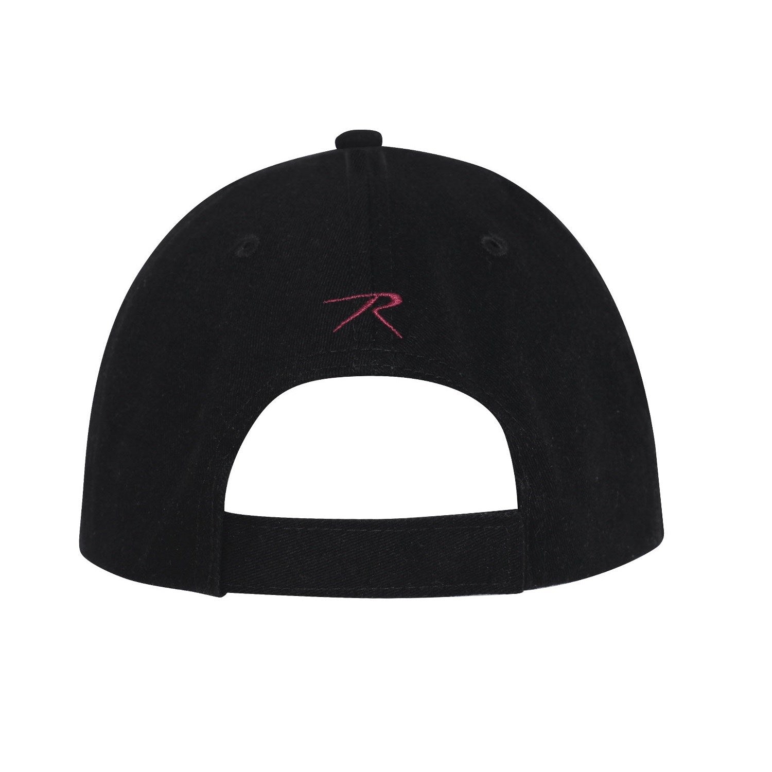 Gorra de béisbol negra con bandera de EE. UU. bordada y texto 'Freedom is not free'.