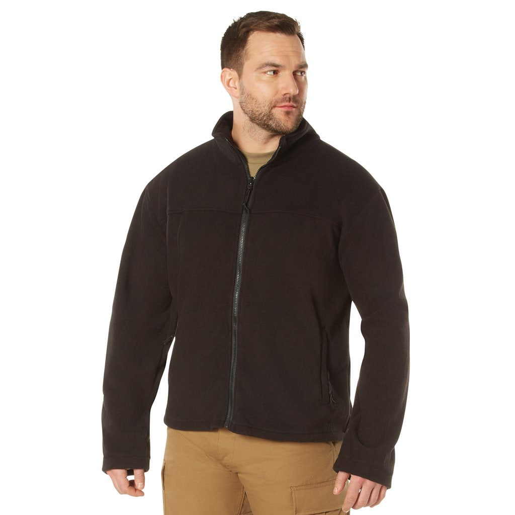 Chaqueta 3 en 1 SPEC OPS softshell negra, con forro polar interior desmontable