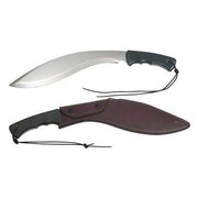 Cuchillo GURU KHUKRI con hoja de acero inoxidable 420 y mango de goma endurecida