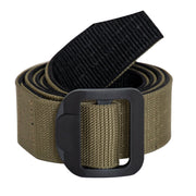 Cinturón reversible Airport Friendly Coyote/Negro, nylon 38 mm con hebilla de plástico negra