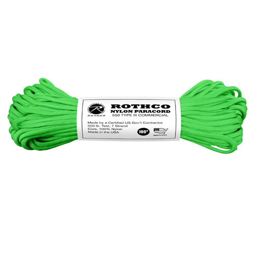 Cuerda Paracord de nylon 550LB ø 4 mm, 30 m