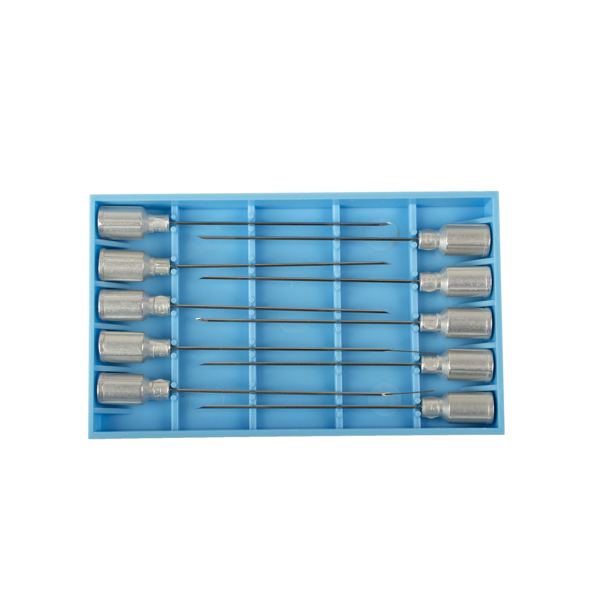 Agujas inyectables acero inoxidable 6x40U caja 100 uds