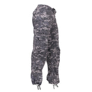 Pantalones mujer camuflaje digital vintage urban estilo paratrooper