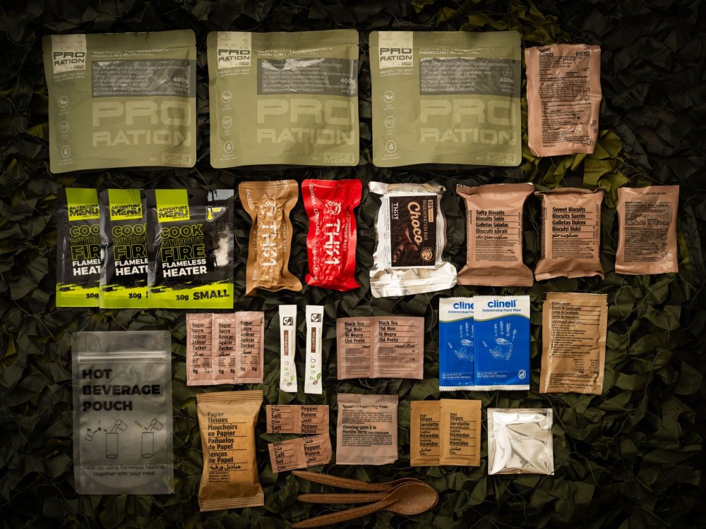 Ultimate Tactical Ration FULL DAY MENU II