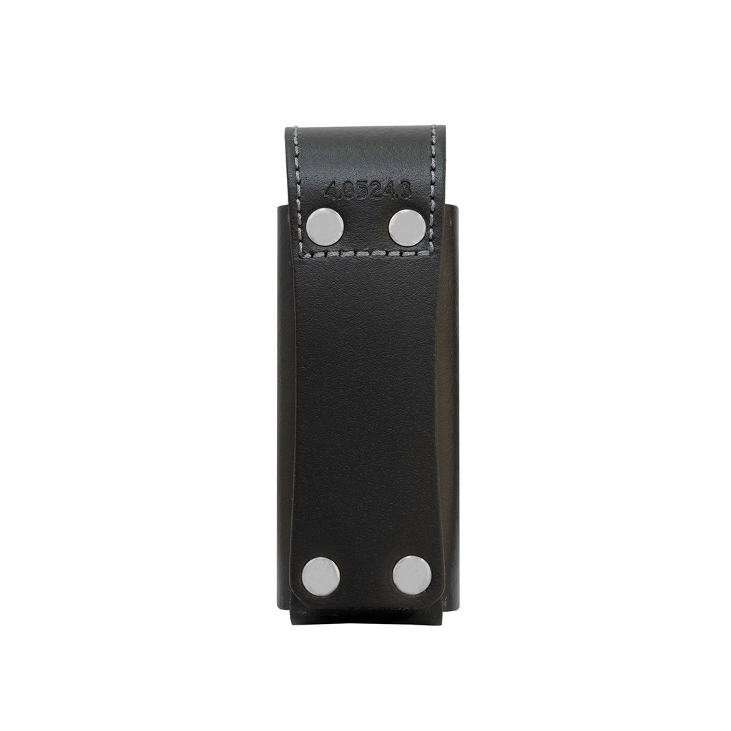 Funda de cuero negra para navaja 111 mm