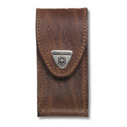 Funda de cuero marron para navaja 91 mm - 5-8 capas