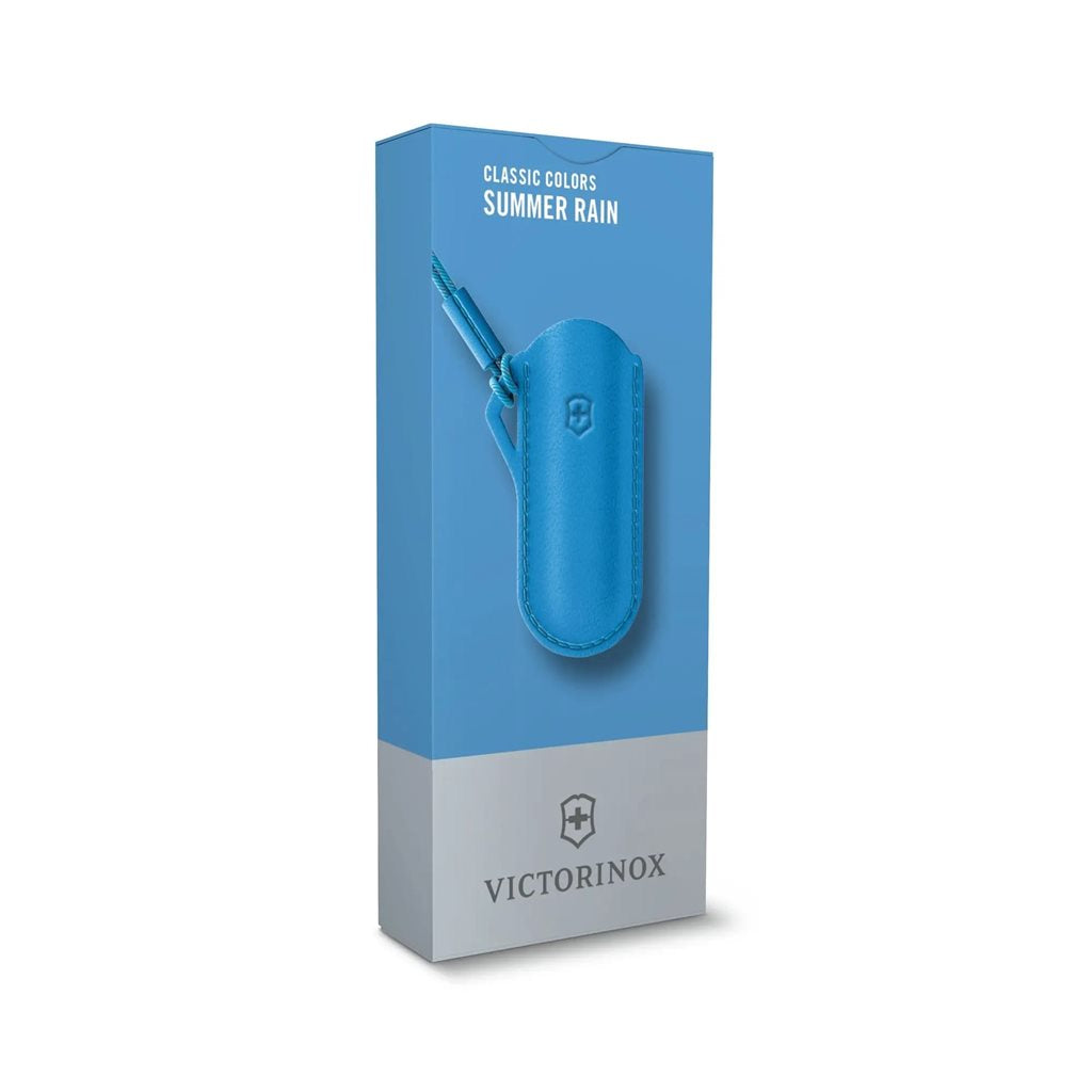 Funda de cuero Victorinox para navaja Classic SD 58 mm - Wet Sand