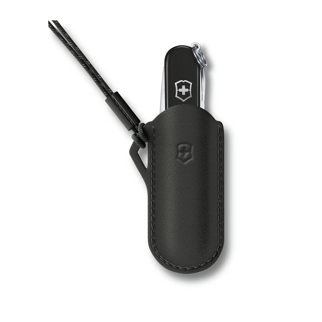 Funda de cuero Victorinox para navaja Classic SD 58 mm - Wet Sand