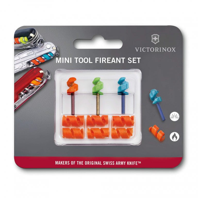 Kit MINI TOOL FIREANT para encender fuego integrado en navaja Victorinox