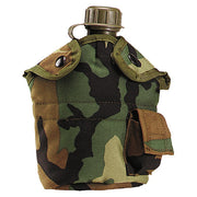 Funda para cantimplora US 1 L nylon Woodland