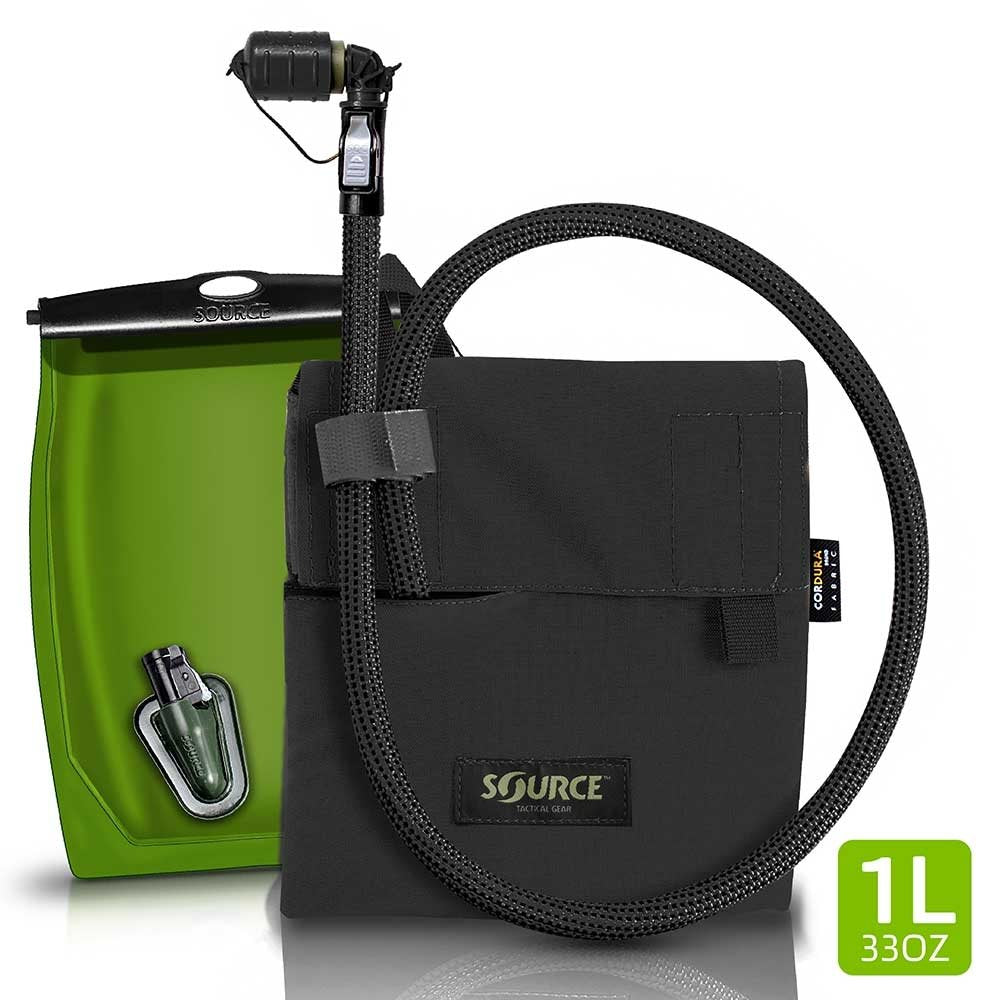 Bolsa de hidratación KANGAROO 1L color COYOTE con funda