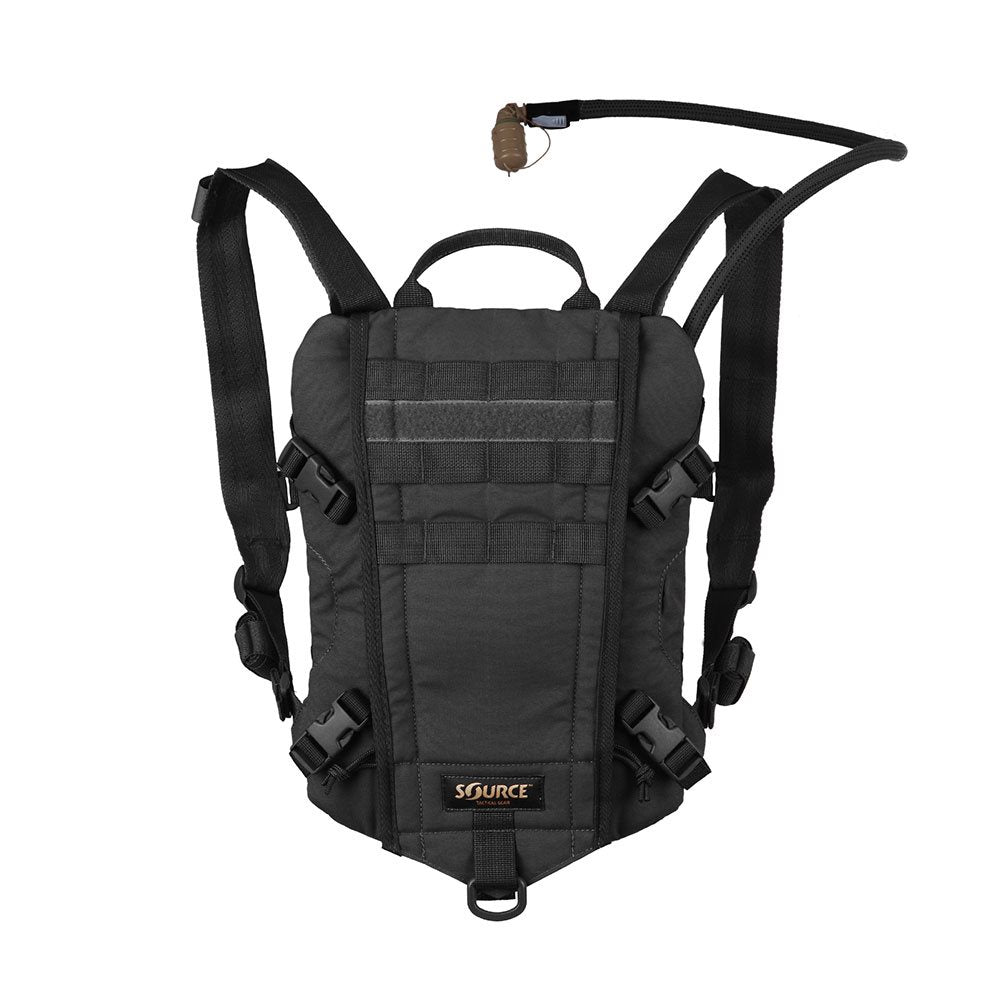 Mochila de hidratación RIDER 3L negra con bolsa de hidratación WLPS