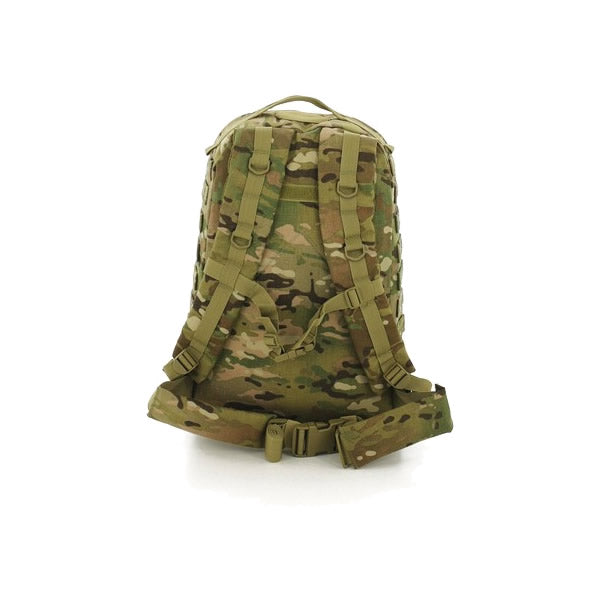 Mochila MOLLE II 3 días Assault con correas para sistema MOLLE, respaldo reforzado y material 600D poliéster