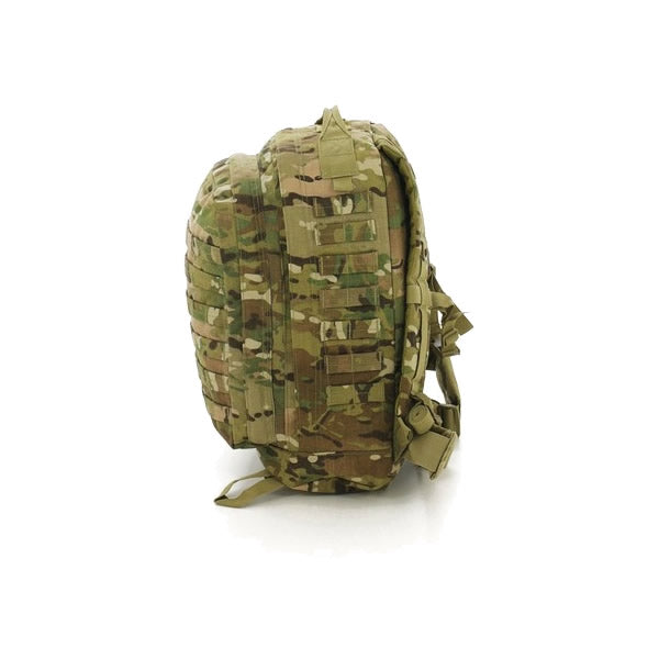 Mochila MOLLE II 3 días Assault con correas para sistema MOLLE, respaldo reforzado y material 600D poliéster