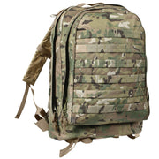 Mochila MOLLE II 3 días Assault con correas para sistema MOLLE, respaldo reforzado y material 600D poliéster