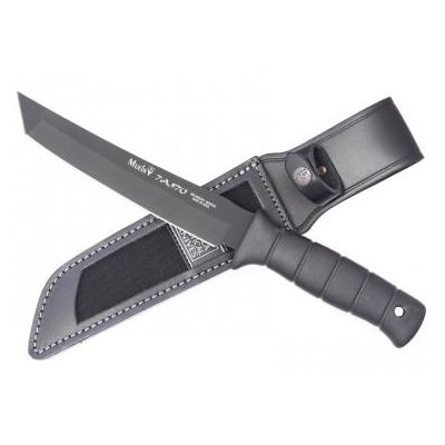 Cuchillo táctico Muela Tanto negro de hoja fija
