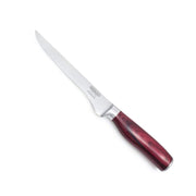 Cuchillo de deshuesar RUBY con hoja de acero inoxidable DIN 1.4116 y mango de madera