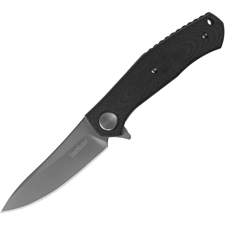 Navaja plegable Kershaw Concierge G10 negra con hoja 8Cr13MoV y mango laminado G10