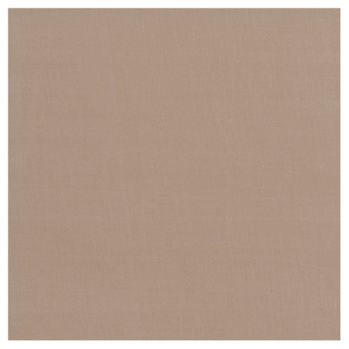 Pañuelo de algodón 55 x 55 cm color khaki con bordes rematados