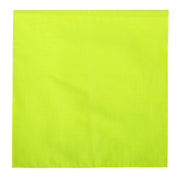 Pañuelo de algodón 55 x 55 cm color khaki con bordes rematados