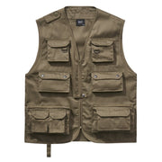 Vesta HUNTING verde para hombre - chaleco de caza y pesca