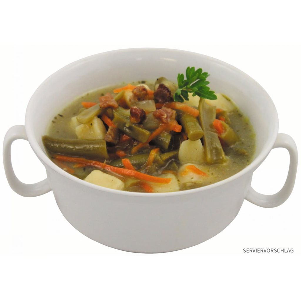 Lata de alubias estofadas con bacon y verduras 400 g