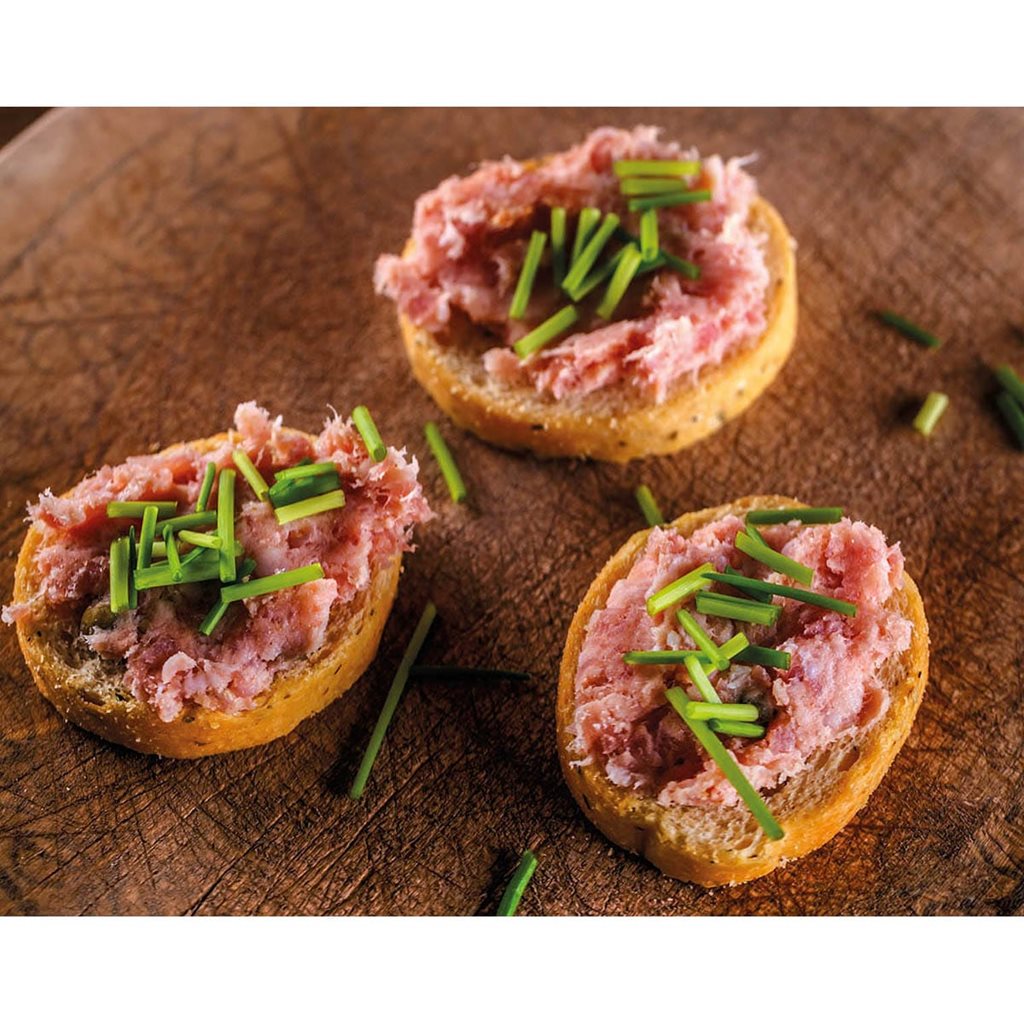Lunchmeat de salchicha en lata 200 g - fabricado en Alemania