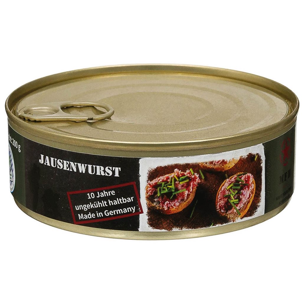 Lunchmeat de salchicha en lata 200 g - fabricado en Alemania