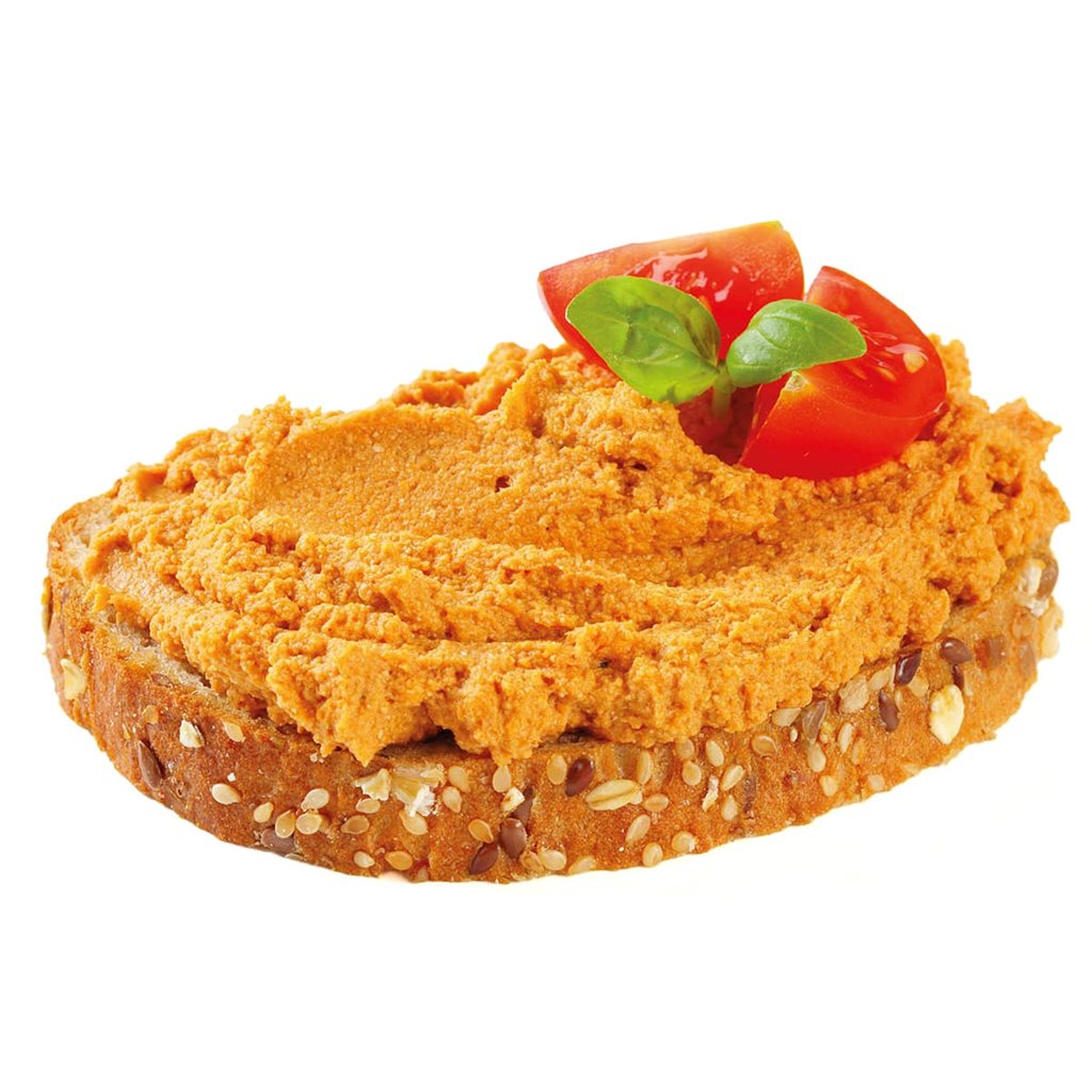Lata de paté de tomate con verduras 200 g, hecho a mano en Alemania
