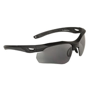 Gafas tácticas SKYRAY negras con dos lentes (transparentes y ahumadas)