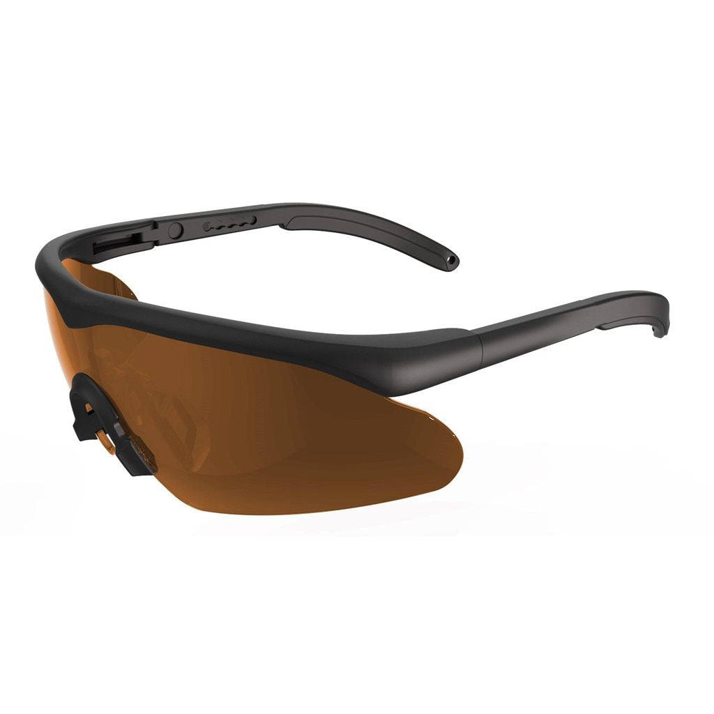 Gafas de protección RAPTOR PRO LASER con lente marrón